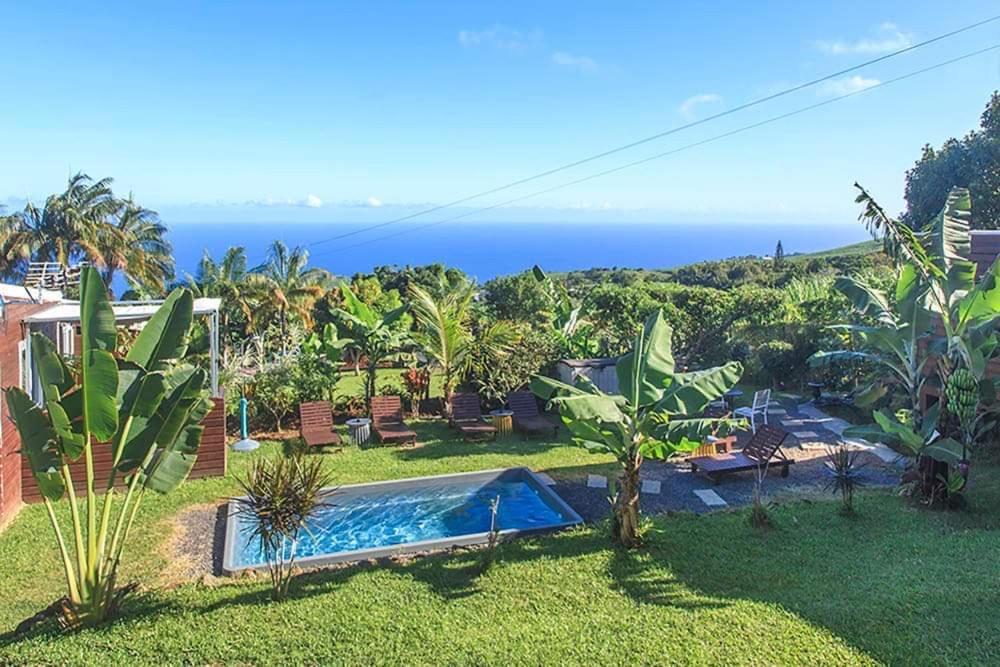 L'Escapade Creole Jacuzzi Privatif Bungalow Bananier Сен-Жозеф Экстерьер фото